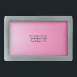Hebilla De Cinturón Rectangular Crear su propio personal<br><div class="desc">Personalizar este producto agregando sus propias imágenes y texto y eligiendo sus fuentes y colores favoritos. Visita Pickleheads Party Favors en Zazzle para ver toda nuestra colección de productos fáciles de personalizar y de alta calidad!</div>