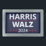 Hebilla De Cinturón Rectangular Elecciones Harris Walz 2024 III<br><div class="desc">El diseño de Guay, perfecto para cualquiera que odie a Donald Trump, es un demócrata, liberal o votado por Joe Biden en las elecciones presidenciales de 2020, ¡y es pro-Harris-Walz en las elecciones de 2024! 'Harris Walz 2024' a favor de Kamala Harris y Tim Walz en representación de cualquier demócrata...</div>