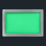 Hebilla De Cinturón Rectangular Elegante color verde de neón macizo minimalista<br><div class="desc">El elegante patrón minimalista de color verde de primavera neonatal es un diseño llamativo y moderno que capta la vitalidad y la energía de los tonos neones. Este tono audaz y sofisticado de primavera verde irradia frescura, lo que lo convierte en una elección perfecta para la estética contemporánea. La naturaleza...</div>