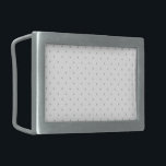 Hebilla De Cinturón Rectangular Haga clic en Personalizar para cambiar el gris a s<br><div class="desc">Asegúrese de que el color de la parte delantera y trasera de los productos tiene dos lados o varios elementos. Cambia fácilmente el color de este diseño de los puntos de Polka de gris y blanco preestablecido a los puntos de cualquier color de su elección en un solo paso. Simplemente...</div>