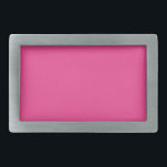 Hebilla De Cinturón Rectangular Morado de color de verano primavera<br><div class="desc">Beet Purple es uno de los colores que están actualmente en moda. Si buscas un color divertido y vibrante,  esta es tu elección.</div>