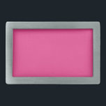 Hebilla De Cinturón Rectangular Morado de color de verano primavera<br><div class="desc">Beet Purple es uno de los colores que están actualmente en moda. Si buscas un color divertido y vibrante,  esta es tu elección.</div>