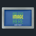 HEBILLA DE CINTURÓN RECTANGULAR PLANTILLA DE TEXTO DE IMAGEN AZUL DE COBALT EDITAB<br><div class="desc">ESTE ES UN DISEÑO PARA LOS CLIENTES.PUEDE CAMBIAR,  REDUCIR O AGREGAR EL LOGO,  LA FOTO,  EL TEXTO Y LOS COLORES DE LA FORMA QUE DESEE.GRACIAS.</div>