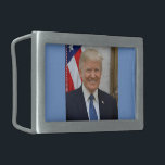Hebilla De Cinturón Rectangular Presidente Donald Trump<br><div class="desc">¡Compruebe hacia fuera el diseño de Classieladiee! Personalice su propia mercancía en cualesquiera de mis productos simplemente haciendo clic en el botón del personalizar para insertar su propio nombre o texto para hacer un producto único. ¡Intente añadir el texto usando diversas fuentes y vea un avance de su diseño! Zazzle...</div>
