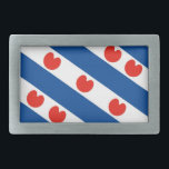 Hebilla De Cinturón Rectangular Región de Frisia, región de los Países Bajos<br><div class="desc">Región de Frisia,  región de los Países Bajos</div>
