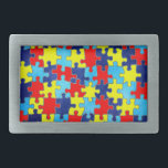 Hebilla De Cinturón Rectangular Shirley Taylor rompe el rompecabezas de la concien<br><div class="desc">Conciencia del autismo hebilla de cinturón rectangular. Haga clic en el botón personalizar para agregar el texto. La imagen se puede girar o redimensionar. Derechos reservados © Shirley Taylor. Todos Los Derechos Reservados.</div>
