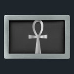 Hebilla De Cinturón Rectangular Símbolo de Kemetism- Ankh<br><div class="desc">Símbolo de Kemetism- Ankh</div>