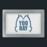 Hebilla De Cinturón Rectangular Yoo Ray (Ouray) Escalada de hielo<br><div class="desc">Algunos necesitan ayuda para pronunciarlo,  dales una mano.</div>