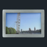 Hebilla del cinturón con rueda de la fortuna de lo<br><div class="desc">Hermosa hebilla del cinturón con la imagen de la rueda de la fortuna de los ojos de Londres,  Londres,  Inglaterra,  Reino Unido. Este producto es su personalizable.</div>
