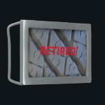 Hebilla del cinturón de seguridad de los neumático<br><div class="desc">A la cabeza de equipo de su vida le gustará esto - absolutamente - un gran regalo. Usa tu propio texto e imagen para hacerlo especial. Disponible como oval y rectángulo</div>