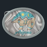 Hebilla del cinturón de seguridad del oso de Arizo<br><div class="desc">Hebilla del cinturón de diseño del óseo de Arizona</div>