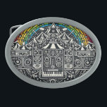 Hebilla del cinturón del Festival de Música<br><div class="desc">¡Este gráfico personalizado mantiene viva la vida del festival musical!</div>
