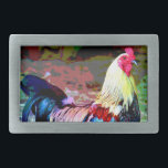 Hebilla del cinturón del gallo<br><div class="desc">Renuncie la delicadeza con esta hebilla del cinturón del gallo.</div>