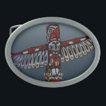 Hebilla nativa del cinturón del águila hebilla del<br><div class="desc">Eagle Totem Belt Buckles Canadiense Vancouver Cinturón de Arte Nativo Buckles Totem Pole Belt Buckles Personalizados Haida Regalos Vancouver Landmark Buckles Accessories & Aboriginal Totem Pole Regalos Stanley Park Totem Souvenirs Estilizar Su Nombre Aquí Canadienses First Nations Totem Pole Buckles Personalizados Nativo Eagle Buckles de Arte Aboriginal Vancouver les Keepsakes...</div>
