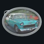 HEBILLA OVALADA 55 CHEVY<br><div class="desc">hebilla del cinturón del Dos-tono 55 CHEVY</div>