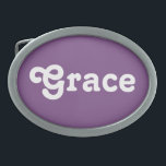 Hebilla Ovalada Belt Buckle Grace<br><div class="desc">Belt Buckle Grace</div>