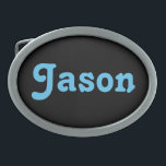 Hebilla Ovalada Belt Buckle Jason<br><div class="desc">Belt Buckle Jason</div>