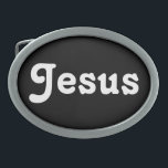 Hebilla Ovalada Belt Buckle Jesus<br><div class="desc">Belt Buckle Jesus</div>