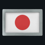 Hebilla Rectangular Bandera japonesa<br><div class="desc">Hebilla de cinturón hapanesa</div>