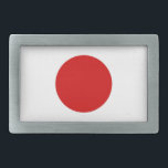 Hebilla Rectangular Bandera japonesa<br><div class="desc">Hebilla de cinturón hapanesa</div>