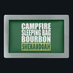 Hebilla Rectangular Bolsa de dormir sobre fuego de fuego Bourbon Shena<br><div class="desc">¿Qué más necesitas en la vida? ¡La vida al aire libre te llama en Shenandoah!</div>
