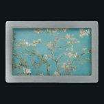 Hebilla Rectangular La flor de almendras de Van gogh<br><div class="desc">La obra maestra de Van Gogh Almond Blossom Por favor visite nuestra tienda para ver otros artículos similares.</div>