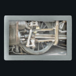 HEBILLA RECTANGULAR TRENES DE VAPOR<br><div class="desc">Diseño fotográfico de la rueda desde un tren de vapor.</div>