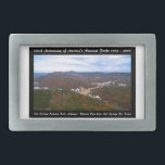 Hebilla Rectangular Vista de otoño de Hot Springs de National Park Ani<br><div class="desc">Está viendo la colección Lee Hiller Designs of Home and Office Decor, Apparel, Gifts and Collectibles. Los diseños incluyen la fotografía Lee Hiller y la colección de arte digital de medios mixtos. Puedes ver su fotografía de la naturaleza en http://HikeOurPlanet.com/ y seguir su blog de senderismo dentro del Parque Nacional...</div>