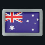 Hebillas del cinturón australianas de la bandera<br><div class="desc">Hebillas del cinturón australianas de la bandera para el fiesta del día de Austalia. Beltbuckles de encargo para los hombres,  las mujeres y los niños. Disponible en forma del óvalo y del cuadrado.  Complementos y apoyos occidentales del estilo del vaquero. Union Jack y estrellas.</div>