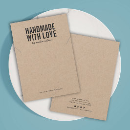 Hecha a mano con la tarjeta de visualización del c