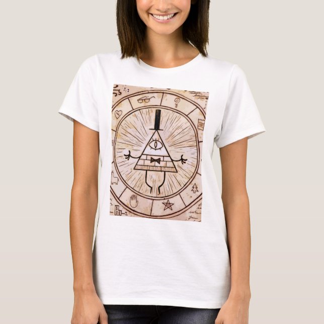 hechizo de cifrado de facturación Camiseta gráfica (Anverso)