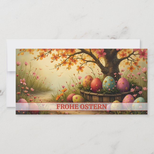 Hechizo de flores primaverales con esplendor de hu (Anverso)