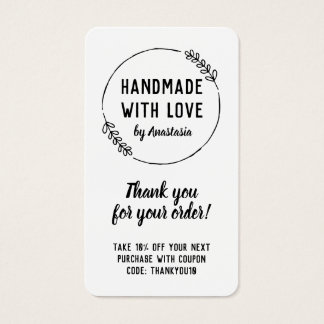 Hecho a mano con amor Doodle Wreath gracias