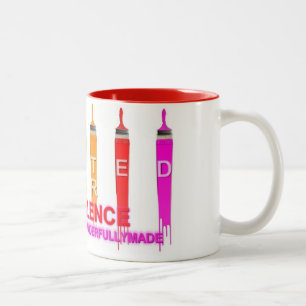 Hecho a mano para la taza de la excelencia