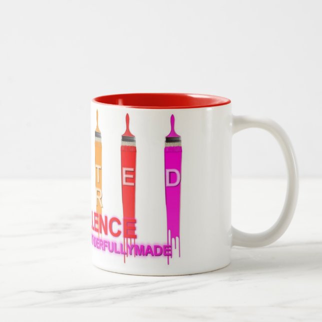 Hecho a mano para la taza de la excelencia (Derecha)