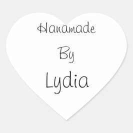 Hecho a mano por Pegatina