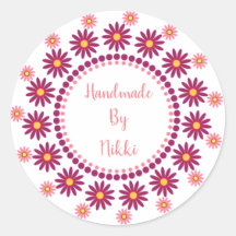 Hecho A Mano Por Pegatinas