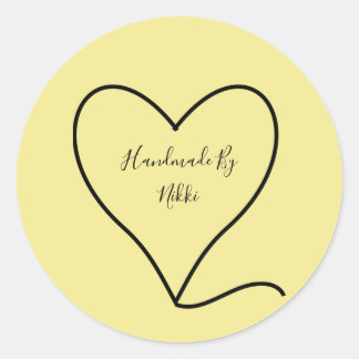 Hecho A Mano Por Pegatinas