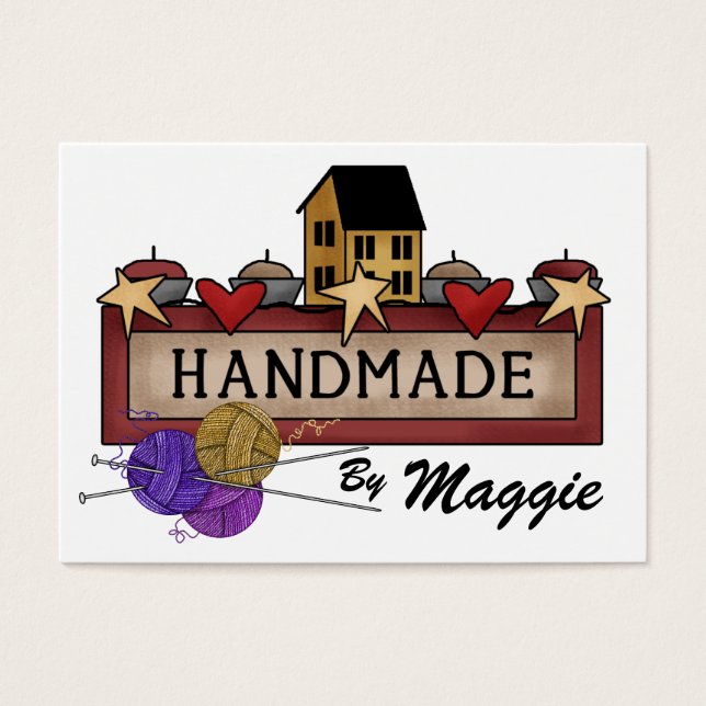 Hecho a mano por (punto) ... SRF (Frente)