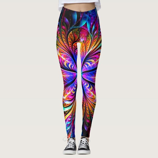 Hecho a medida con cuidado, cada par de leggings e (Anverso)