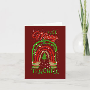 Hecho a Medida Un Alegre Profesor Navidad