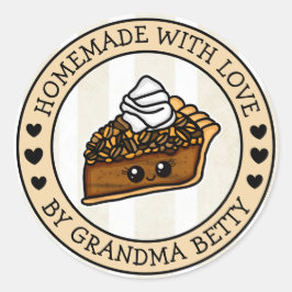 Hecho con amor, etiquetas de regalo de piano caser