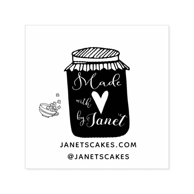 Hecho con Amor | Sello de producto (Diseño)