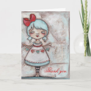 Hecho con amor - Tarjeta de agradecimiento