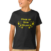 ¡Hecho de la materia de la estrella! Camiseta