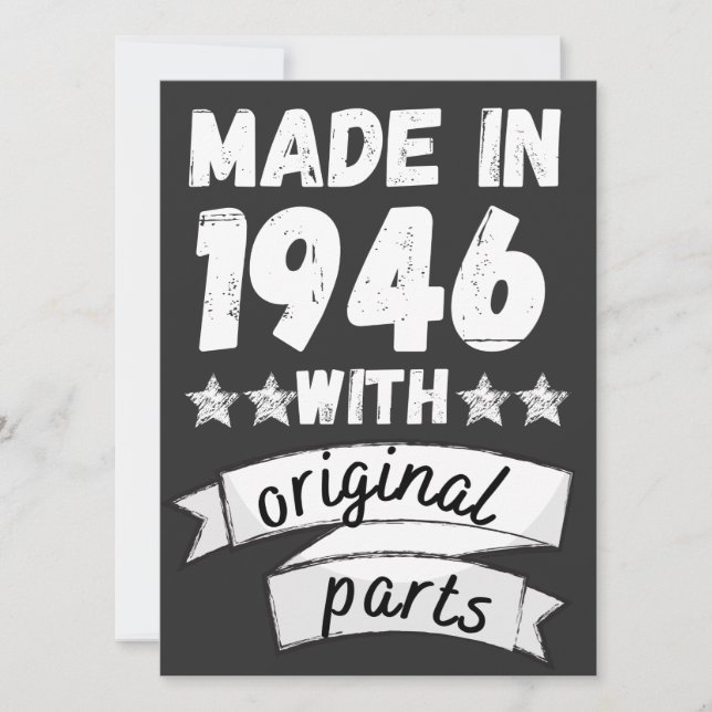 hecho en 1946 con piezas originales, (Anverso)