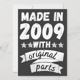 hecho en 2009 con piezas originales,