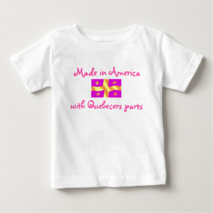 Hecho en América con la camisa del niño de las