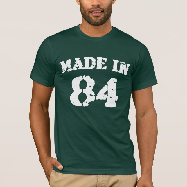 Hecho En Camisa 84 (Anverso)