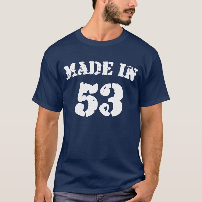 Hecho En Camisa En 1953 (Anverso)
